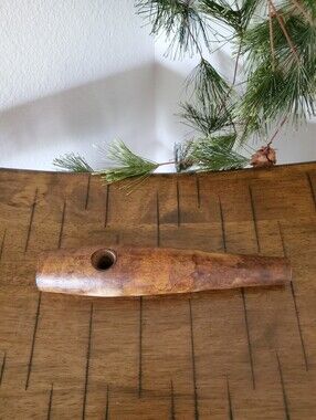 Vintage Wooden Barrel Tap Spout Antique Keg Spigot Bung Plug Parts